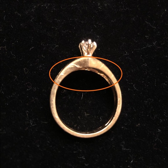 14K Gold Diamond Wedding Band Set, Marquise & Rounds - Picture 12 of 16